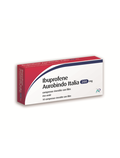 IBUPROFENE AUR 10CPR RIV 200MG