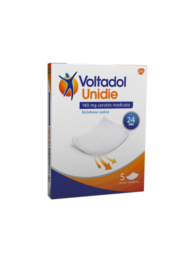 Voltadol Unidie 140 mg 5 cerotti medicati per Dolori Muscolari e Articolari (Scad. Fine 06/2024)