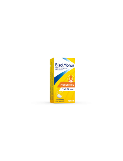 BISOLMONUS*10 cpr eff 600 mg