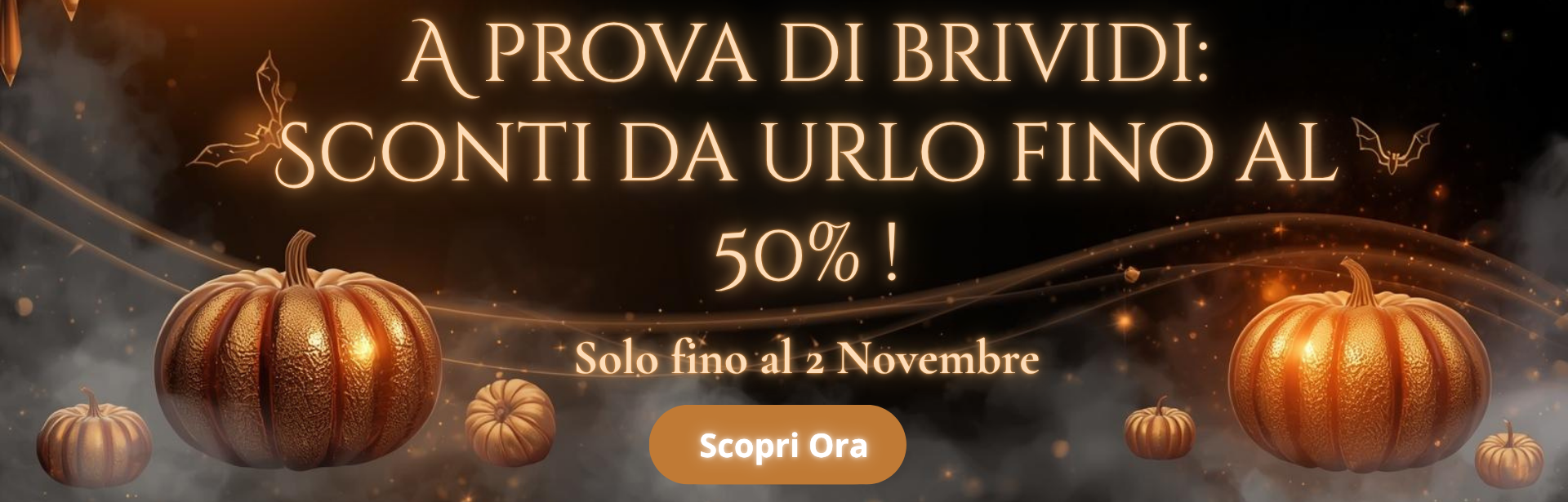 Halloween Farmagami: sconti fino al 50%